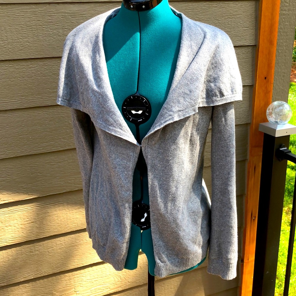 EUC cashmere blend cardigan sweater